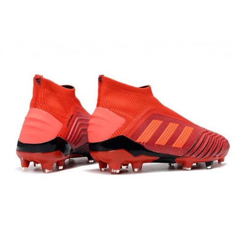 adidas Predator 19+ FG Zapatos - Rojo_5.jpg